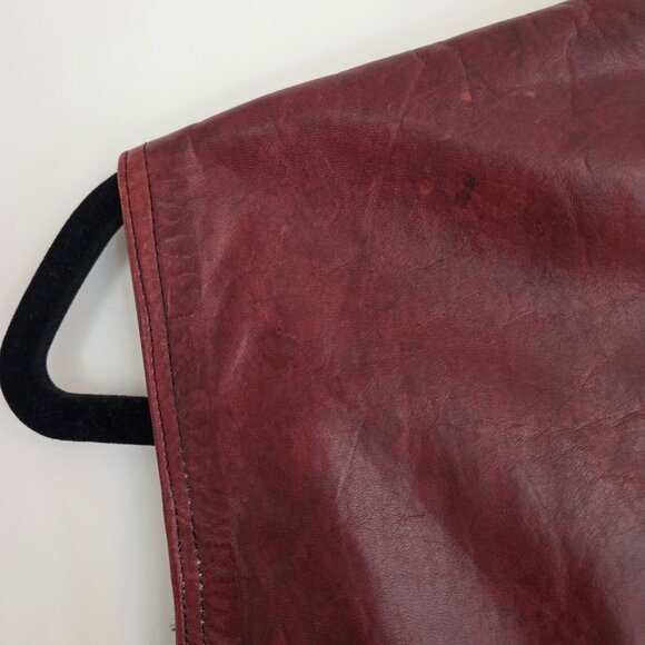 Vintage Genuine Leather Vest - Picture 7 of 8